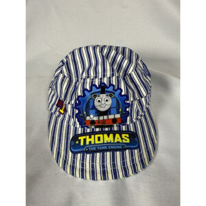THOMAS THE TANK ENGINE TRAIN ENGINEER CONDUCTOR BASEBALL CAP HAT YOUTH One Size